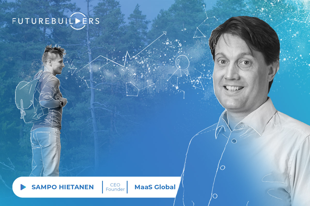 Futurebuilders podcast with Sampo Hietanen, CEO and founder of MaaS Global